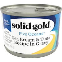 Solid Gold Five Oceans Sea Bream & Tuna Grain Free Canned Cat Food