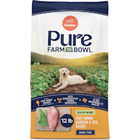 Canidae Pure Farm To Bowl Healthy Weight Free-Range Chicken & Pea Recipe Dog Food