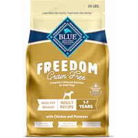 Blue Buffalo Chicken & Potatoes Freedom Complete & Balanced Nutrition Healthy Weight Adult Dry Dog Food