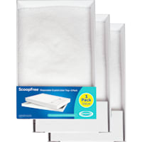 PetSafe ScoopFree Pack 3 Cat Litter Box Tray Refills with Sensitive Non Clumping Crystals