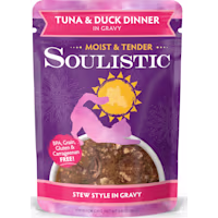 Soulistic Moist & Tender Tuna & Duck Dinner in Gravy Wet Cat Food