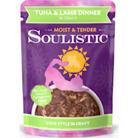 Soulistic Moist & Tender Tuna & Lamb Dinner in Gravy Wet Cat Food