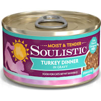 Soulistic Moist & Tender Turkey Dinner in Gravy Wet Cat Food