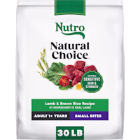 Nutro Natural Choice Lamb and Brown Rice Recipe Small Bites Adult Dry Dog Food