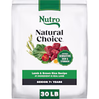Nutro Natural Choice Lamb & Brown Rice Recipe Senior Dog Food