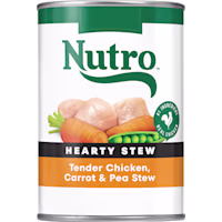 Nutro Cuts in Gravy Tender Chicken, Carrot & Pea Hearty Stew Adult Canned Wet Dog Food