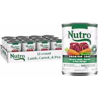 Nutro Premium Loaf Adult Natural Grain Free Savory Lamb, Carrot & Pea Recipe Wet Dog Food