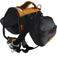 Kurgo Baxter Black/Orange Dog Backpack
