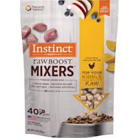 Instinct Freeze Dried Raw Boost Mixers Grain Free Cage Free Chicken Recipe All Natural Cat Food Topper