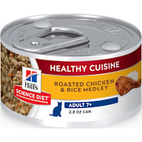 Hill's Science Diet Roasted Chicken & Rice Medley Senior 7+ Healthy Cuisine Canned Cat Food