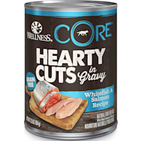 Wellness CORE Natural Grain Free Whitefish & Salmon Hearty Cuts Dog Food