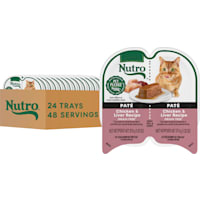 Nutro Perfect Portions Twin-Pack Tray Chicken & Liver Recipe Grain Free Natural Wet Cat Food Pate