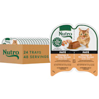 Nutro Perfect Portions Twin-Pack Tray Chicken & Shrimp Recipe Grain Free Natural Wet Cat Food Pate