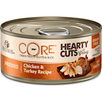 Wellness CORE Hearty Cuts Natural Grain Free Chicken & Turkey Wet Cat Food