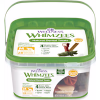 Whimzees Natural Grain Free Daily Long Lasting Medium Dental Dog Treats Variety Pack