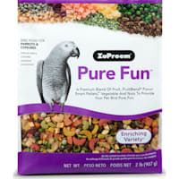 ZuPreem Pure Fun Bird Food for Parrots & Conures, 2 lbs.