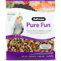 ZuPreem Pure Fun Bird Food for Medium Birds, 2 lbs.