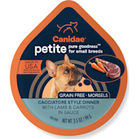 Canidae PURE Grain Free Petite Small Breed Cacciatore Style Dinner with Lamb and Carrots Wet Dog Food