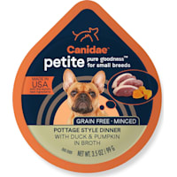 Canidae PURE Grain Free Petite Small Breed Pottage Style Dinner with Duck and Pumpkin Wet Dog Food