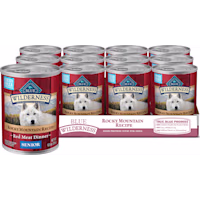 Blue Buffalo Wilderness Red Meat Dinner Senior Wet Dog Food