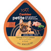 Canidae PURE Grain Free Petite Small Breed Terrine Style Dinner with Chicken and Peas Wet Dog Food