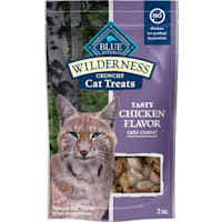 Blue Buffalo Wilderness Made With Natural Ingredients, Tasty Chicken High Protein Crunchy Cat Treats