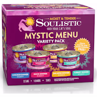 Soulistic Moist & Tender Mystic Menu Variety Pack Wet Cat Food