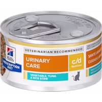 Hill's Prescription Diet c/d Multicare Urinary Care Tuna & Vegetable Stew Canned Cat Food