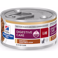 Hill's Prescription Diet i/d Digestive Care Chicken & Vegetable Stew Canned Cat Food
