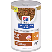 Hill's Prescription Diet k/d Kidney Care Chicken & Vegetable Stew Canned Dog Food