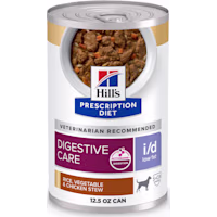 Hill's Prescription Diet i/d Low Fat Digestive Care Rice, Vegetable & Chicken Stew Canned Dog Food