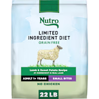 Nutro Limited Ingredient Diet Lamb & Sweet Potato Recipe Small Bites Adult Dry Dog Food