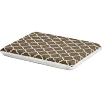 Midwest QuietTime Defender Series Reversible Crate Brown Mat for Dogs