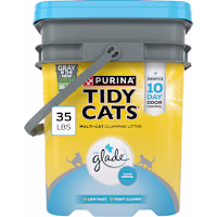 Purina Tidy Cats Clumping Odor Control Low Dust Scented Glade Clear Springs Multi Cat Litter