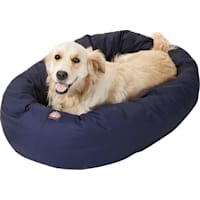 Majestic Pet Blue Bagel Dog Bed