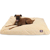 Majestic Pet Citrus Towers Shredded Memory Foam Rectangle Dog Bed