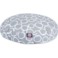 Majestic Pet Fusion Gray Round Pet Bed