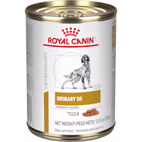 Royal Canin Veterinary Diet Canine Urinary SO Moderate Calorie Adult Thin Slices in Gravy Dog Food