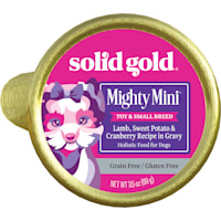 Solid Gold Mighty Mini Lamb, Sweet Potato & Cranberry Recipe Grain Free Wet Dog Food