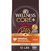 Wellness CORE+ Grain Free Small Breed Original Turkey & Chicken with Freeze Dried Pieces Recipe Dry Dog Food