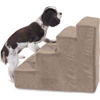 Majestic Pet Products 4-Step Stone Suede Pet Stairs