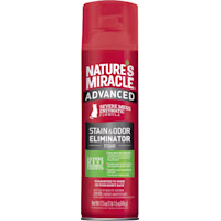 Nature's Miracle Advanced Stain and Odor Eliminator Foam For Severe Cat Messes Aerosol