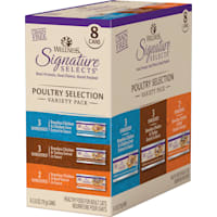 Wellness CORE Signature Selects Natural Canned Grain Free Cat Food Variety Pack, Poultry Selection Eight