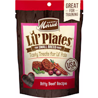Merrick Lil' Plates Grain Free Bitty Beef Small Breed Dry Dog Treats