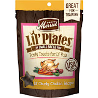 Merrick Lil' Plates Grain Free Chunky Chicken Natural Training Treats for Small Dogs