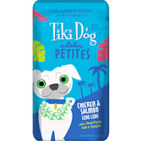 Tiki Dog Aloha Petites Chicken & Salmon Lomi Lomi Small Breed Dog Food Pouches
