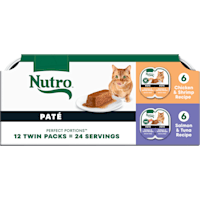 Nutro Perfect Portions Multipack Salmon & Tuna Chicken & Shrimp Recipes Wet Cat Food Pate
