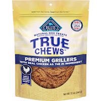 Blue Buffalo True Chews Chicken Premium Grillers Made in the USA with Natural Ingredients Dog Treats