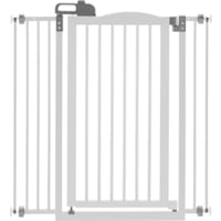 Richell Tall One-Touch White Pet Gate II