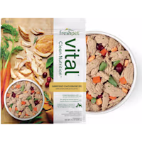 Fresh Vital Shredded Chicken Recipe with Sweet Potatoes and Carrots Dog Food